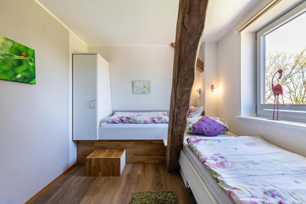 Denkerhof Ferienwohnung Deichblick Reußenköge Bagian luar foto