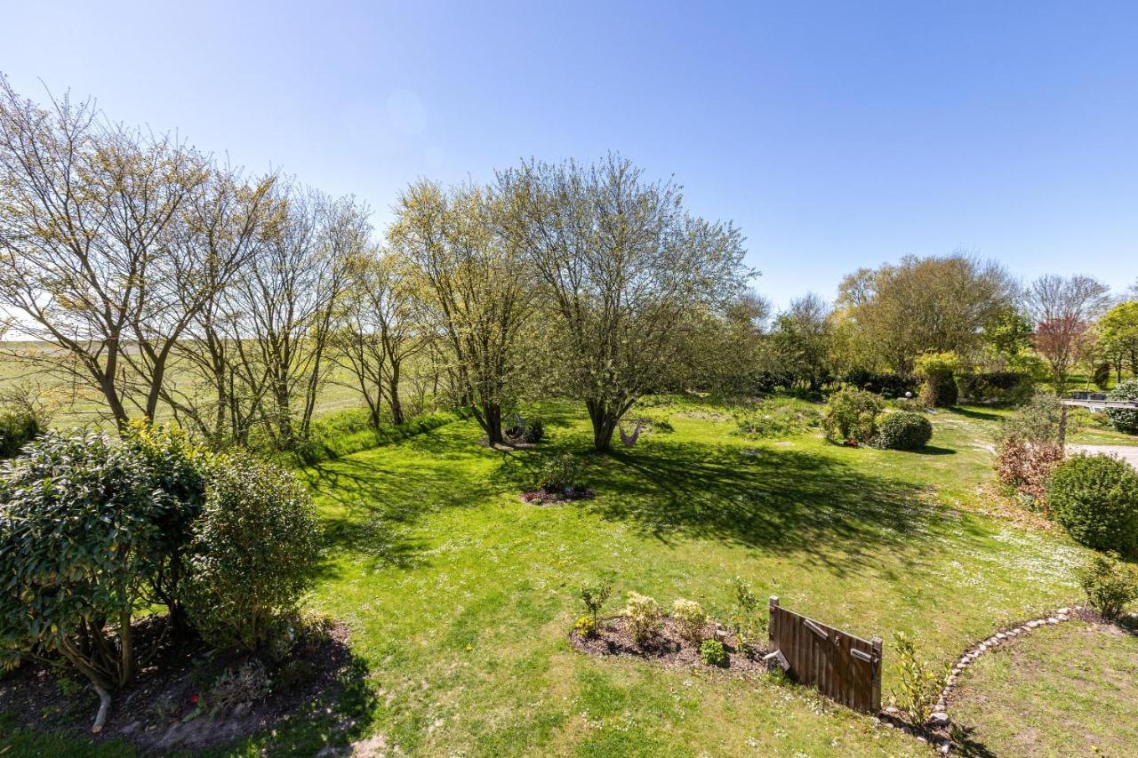 Denkerhof Ferienwohnung Deichblick Reußenköge Bagian luar foto