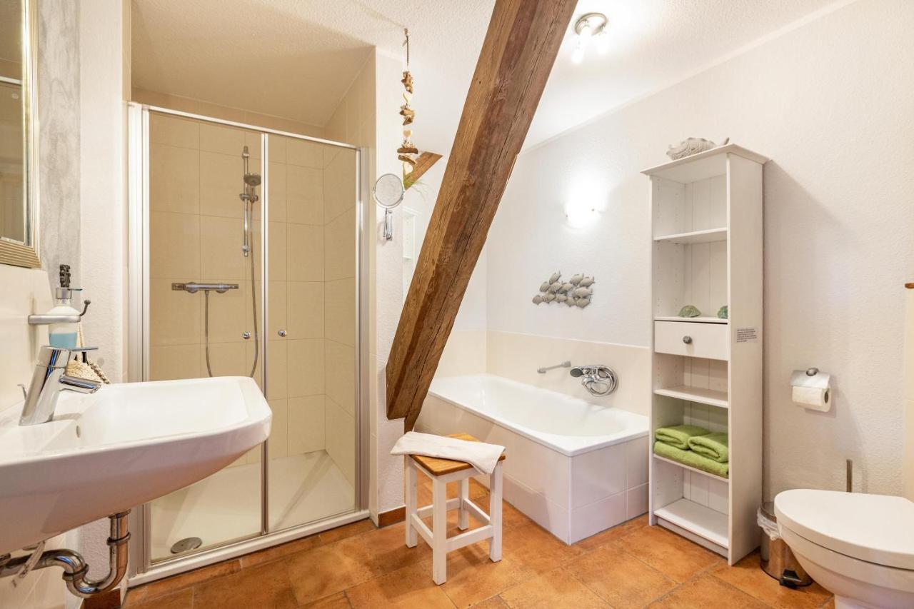 Denkerhof Ferienwohnung Deichblick Reußenköge Bagian luar foto